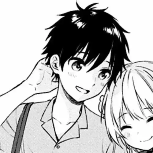 白色系壁纸二次元情侣头