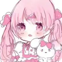 超萌的动漫女头像粉色特别萌的动漫女生头像