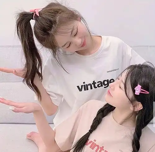 ins风格闺蜜头像