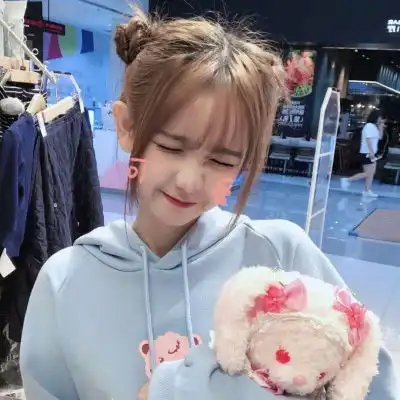 三人闺蜜头像清新三张可爱萌的小仙女