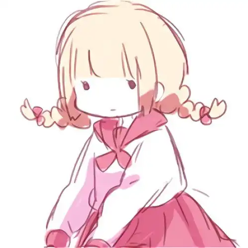 萌系二人情侣图片系列头