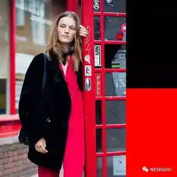 红色系头像图片搭配