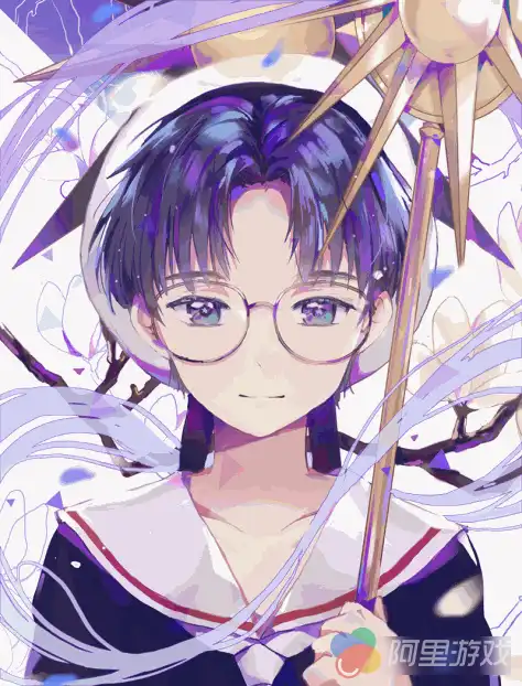 少女系列头像可爱画师