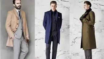 韩系大衣搭配男亮色