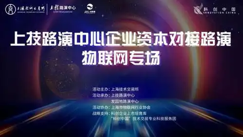 上技路演中心企业资本对接路演物联网专场