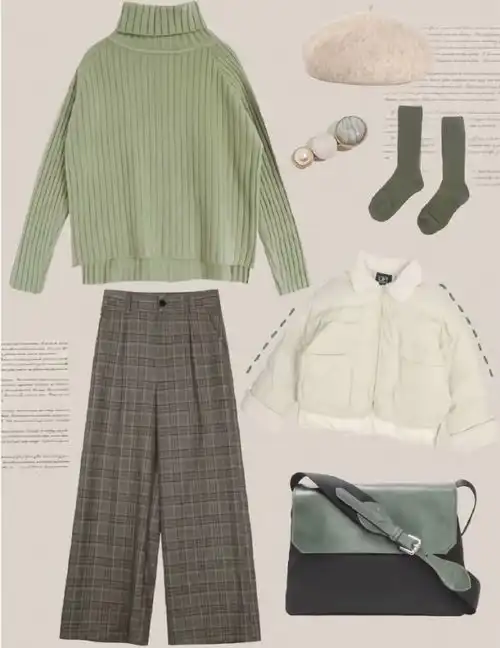 萌系女孩的9套可爱毛衣穿搭,照着穿就对了,让你元气无处不在