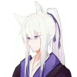 求这两张古风狐狸情头的原图