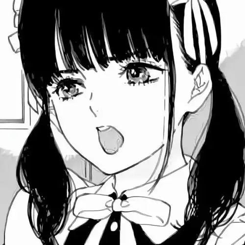 动漫女主会喜欢的黑白漫头