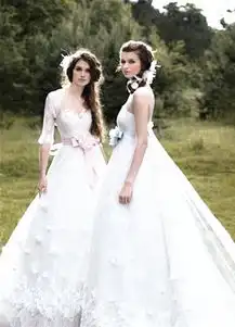 2015夏森系新娘的森林花园仙气十足森女婚纱设计