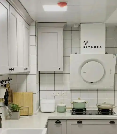 白色系厨房,干净明亮,简直太治愈了