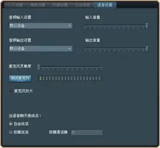 游戏系统聊天系统之cc语音系统势力个人语音设置天下叁天下叁下载天下叁新手卡