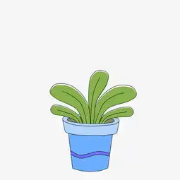 绿植手绘绿色盆栽插画图片素材其他格式下载动漫人物大全