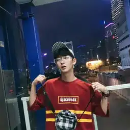 快手网红红色头像一组荧光红色系男生快手专用清晰头像