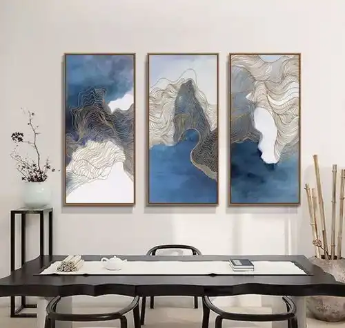 专业控中式挂画,中式设计的点晴之笔