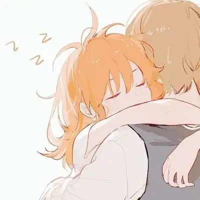 情头婚纱系一左一右小孩