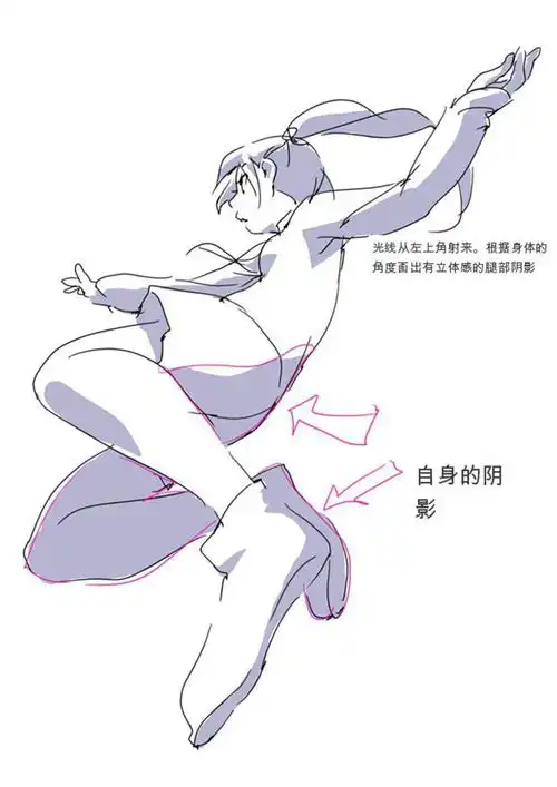 二次元人物画法技巧,关于光影的处理也不要错过哦