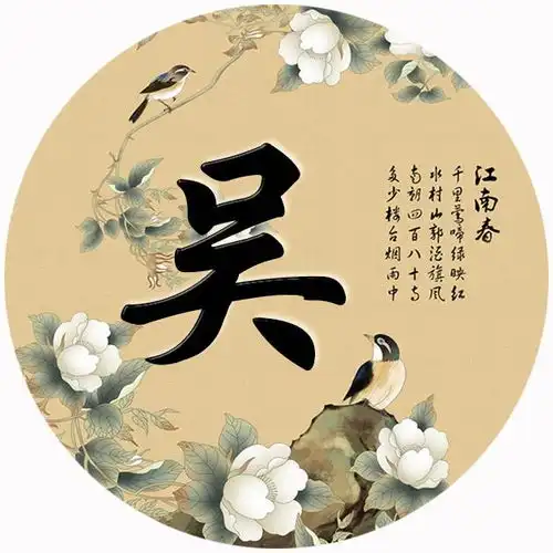 喜欢古风类微信头像吗35张配有姓氏,快来挑吧