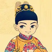 卡通皇上皇后情侣头像皇