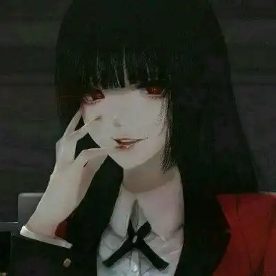 黑化的头像动漫少女病娇黑化的女生动漫头像