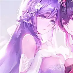 卡通动漫闺蜜头像唯美长