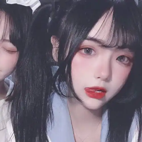 闺蜜头像猫系真人头像