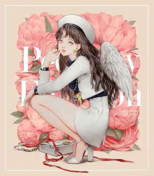 收集一组唯美细腻的插画人物系列图