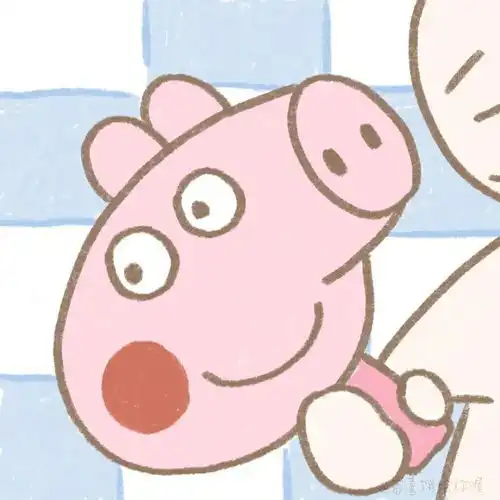 萌系情侣头像一对两张动