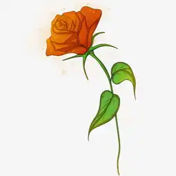 红色的手绘玫瑰花图片素材其他格式下载动漫人物大全