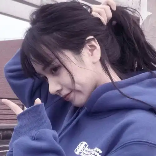 彩虹系列女生头像之蓝