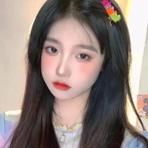 白色系女头像温柔柔情