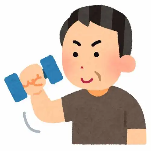 健身房肌肉有氧运动健身锻炼卡通插画免扣素材手绘png29插画运动比赛健身