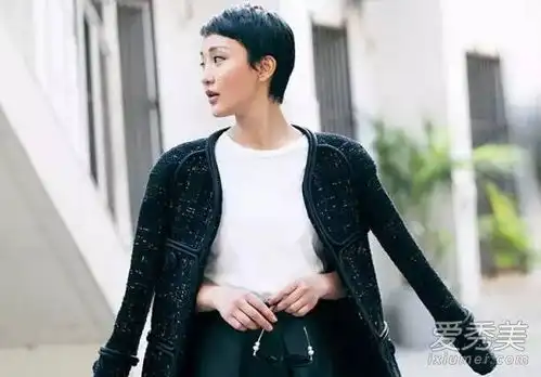 安东尼周迅的超级短发被彻底炒了