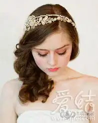 18款最搭复古婚纱的唯美系夏日头饰