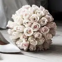 漂亮的婚礼捧花头像图片,新娘经历幸福时刻的重要见证