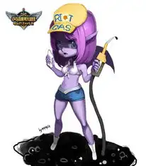 英雄联盟萌系女英雄身轻体软易推倒2