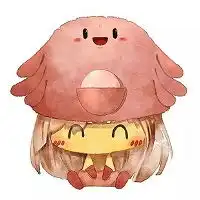 口袋妖怪情侣头像萤火虫的光微微亮着