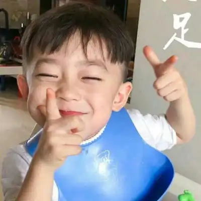 可爱小男生头像真人