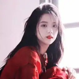 红色系列闺蜜头像一对两张