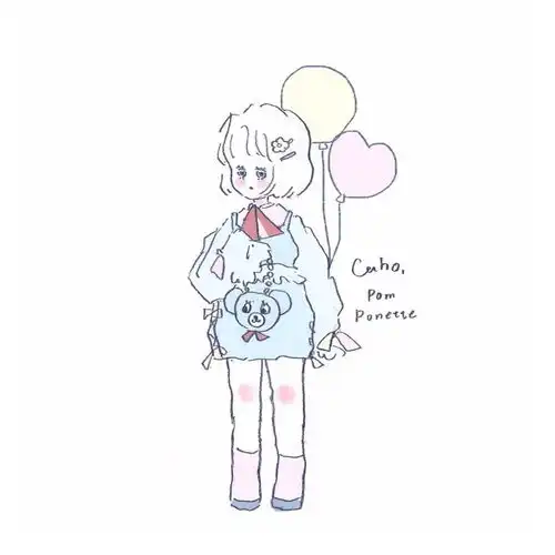 卡哇伊日系小清新卡通q版动漫人物简笔画适合新手