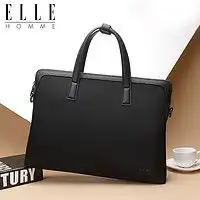 ellehomme商务公文包ellehomme男士商务公文包轻奢头层牛皮手提包大容量电脑包男包ea288201310黑色多少钱