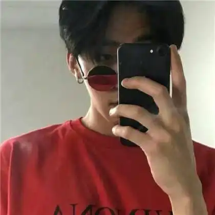 帅气男头像黑系炫酷衣帽