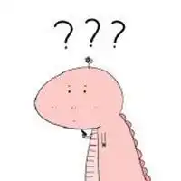 情侣头像恐龙卡通