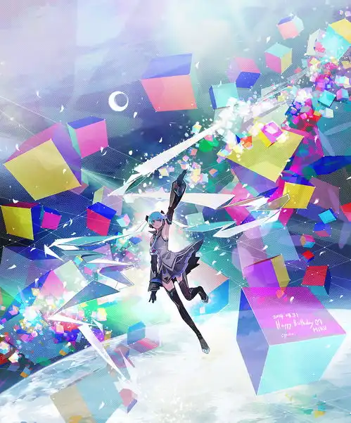 动漫头像壁纸日本画师chris笔下的初音未来