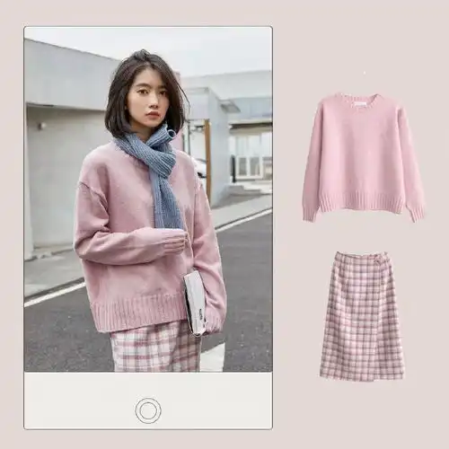 超可爱的粉色系穿搭,这么穿桃花指数up