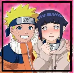 求张火影忍者鸣人和雏田在一起的亲密照用来做qq头像的一定要彩色,黑白不要