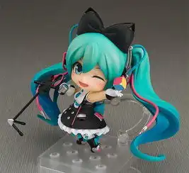 可爱到爆炸哥特萝莉风初音未来黏土人预售