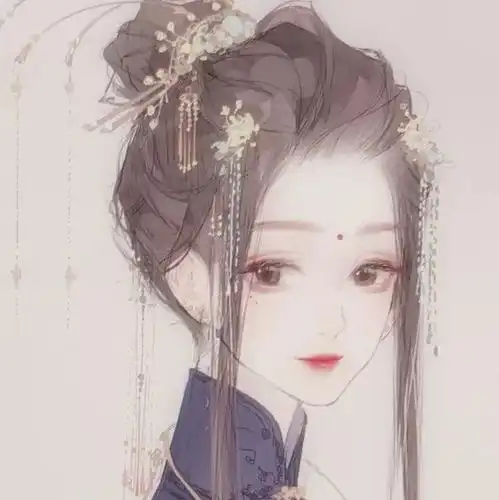 古风头像梦醒人间看微雨,江山还似旧温柔