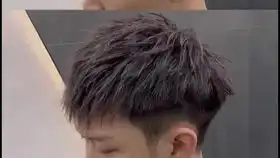 风男士纹理烫蓬松纹理男士烫发风发型与服装搭配风烫型不烫卷风专注解决亚洲男性头发服帖问题气垫烫男士烫发男士纹理烫韩系发型男士发型男士发型设计20年男士发型