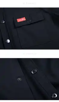 东雨男装2019新款港风休闲衬衫男日系复古潮流工装长袖男士衬衫