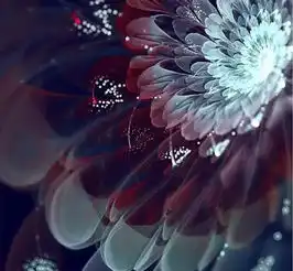 分形艺术绽放非自然的绝美图